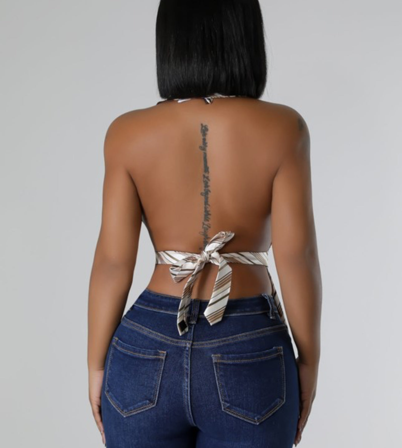 Toya Tie Remix Top