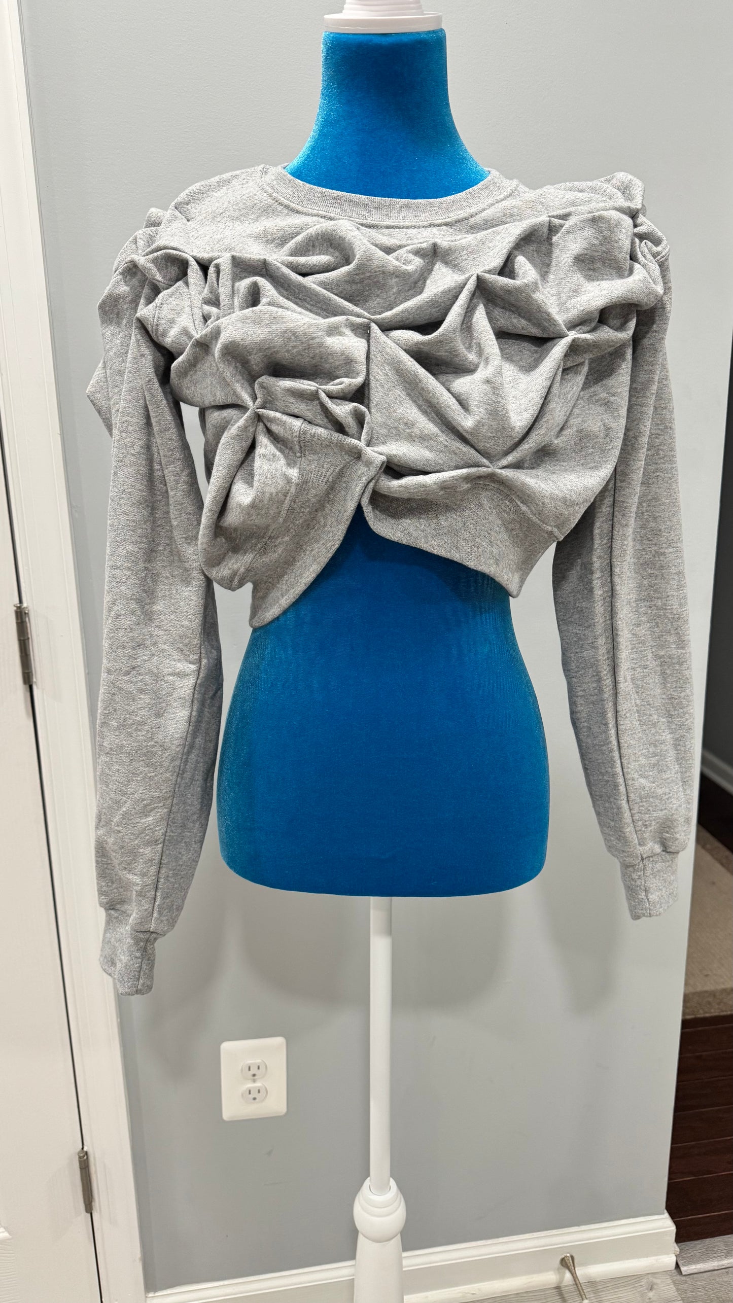 Bunched Luxe Crewneck (Assorted Colors)