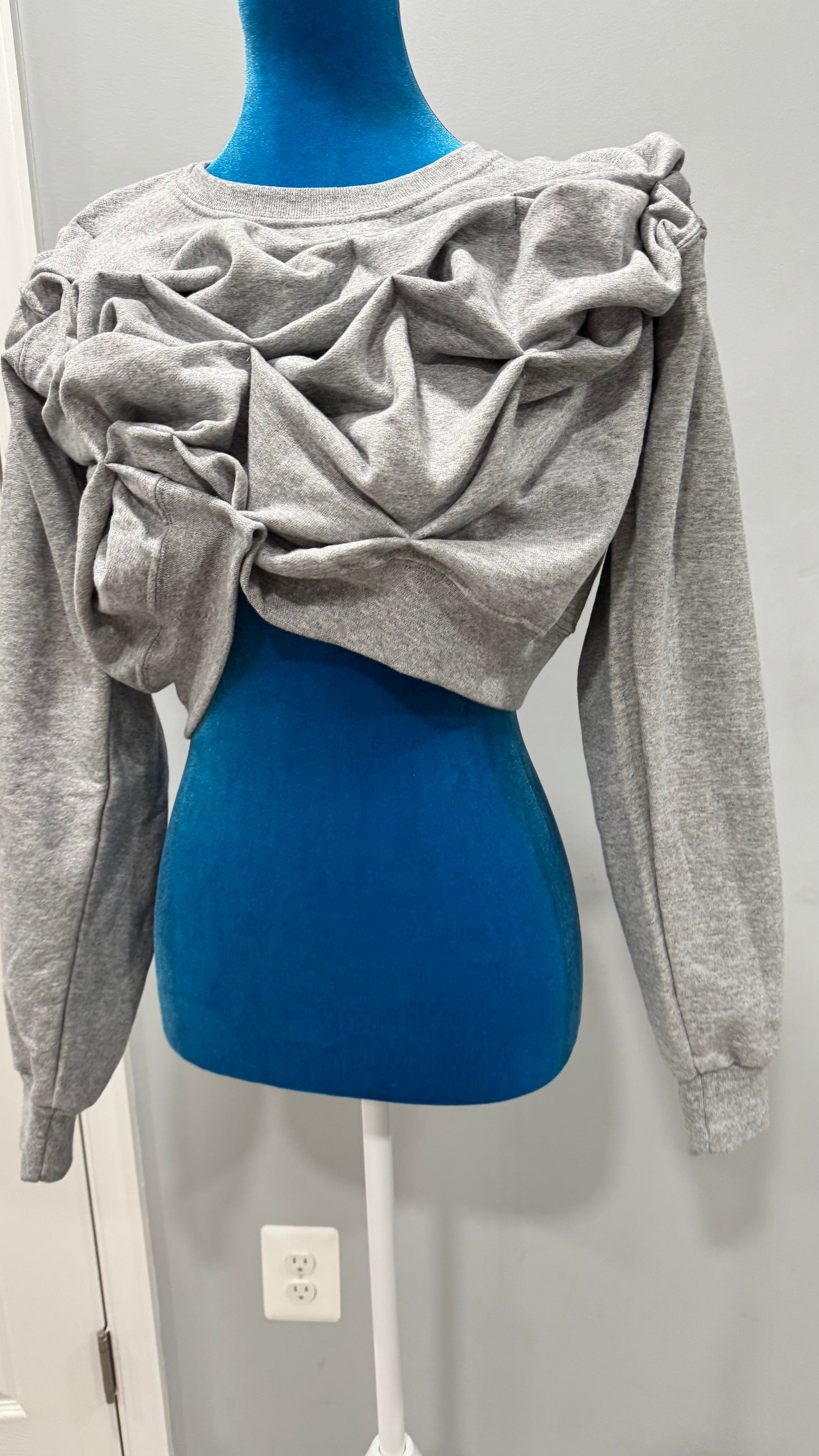 Bunched Luxe Crewneck (Assorted Colors)