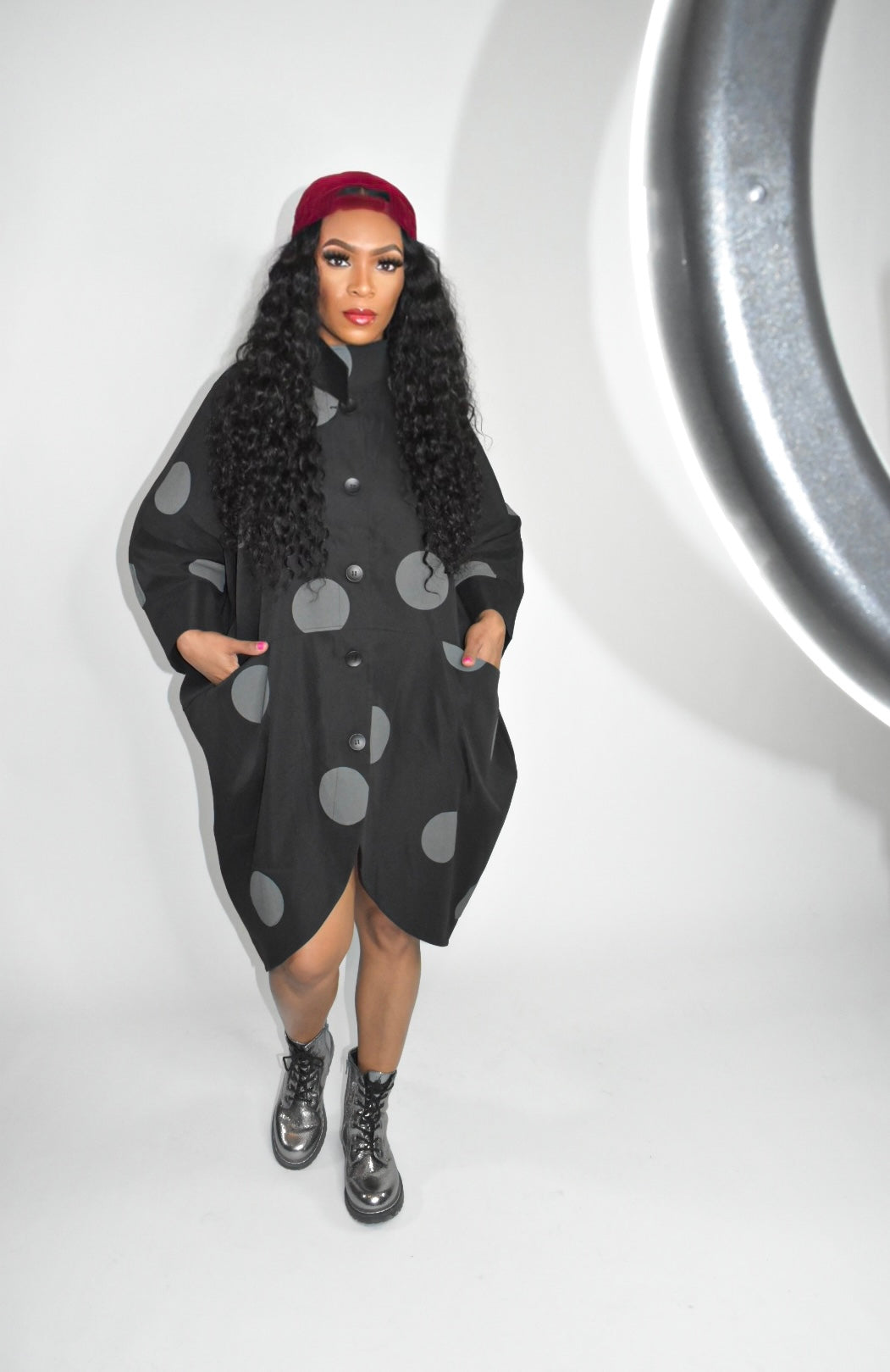 Nora Polka (Big) Dot Jacket/Top