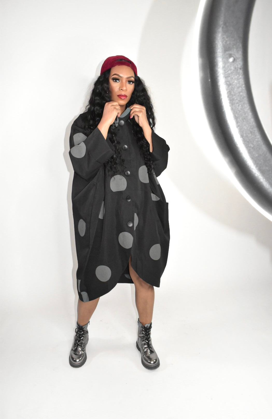 Nora Polka (Big) Dot Jacket/Top