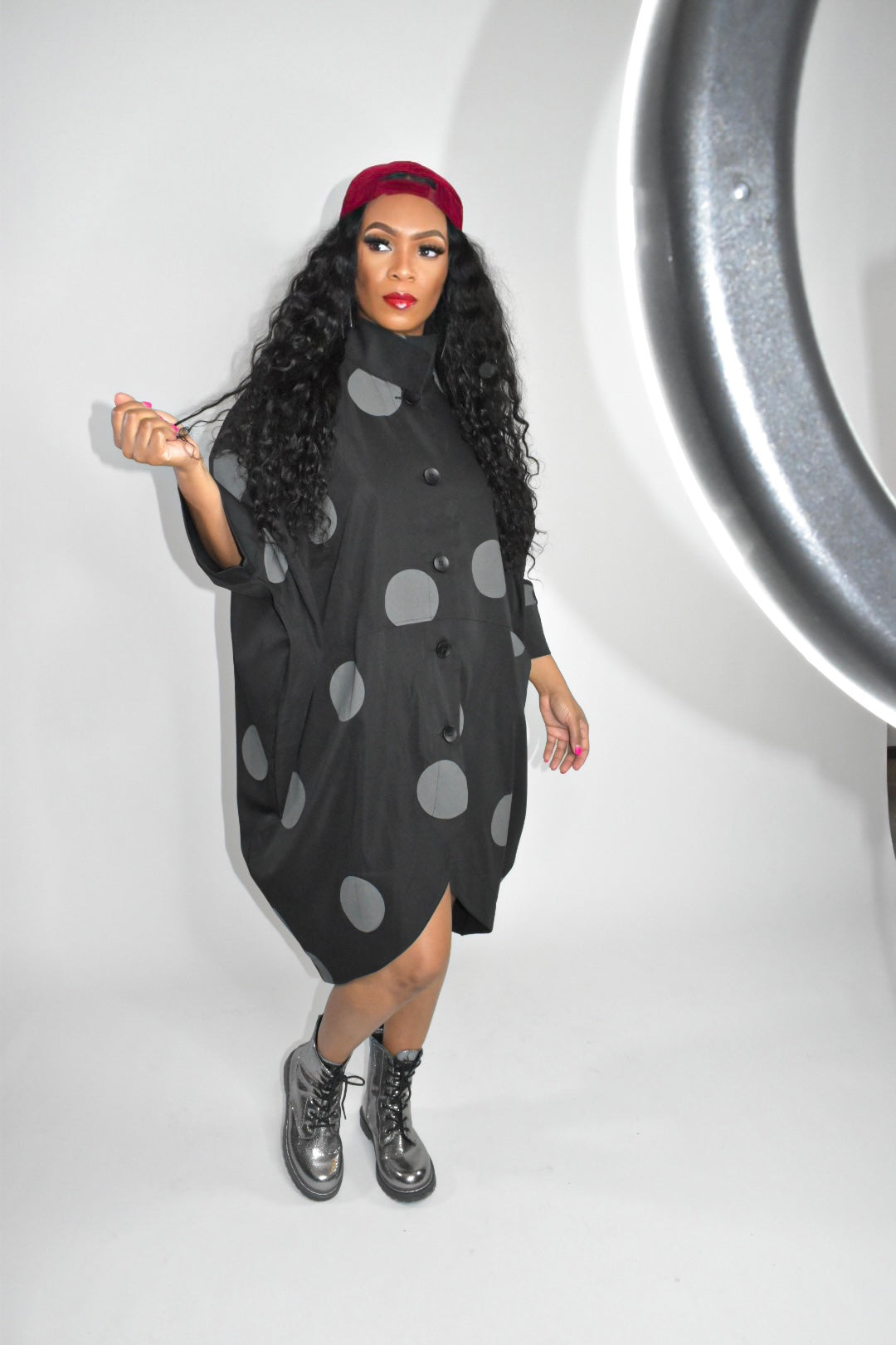 Nora Polka (Big) Dot Jacket/Top