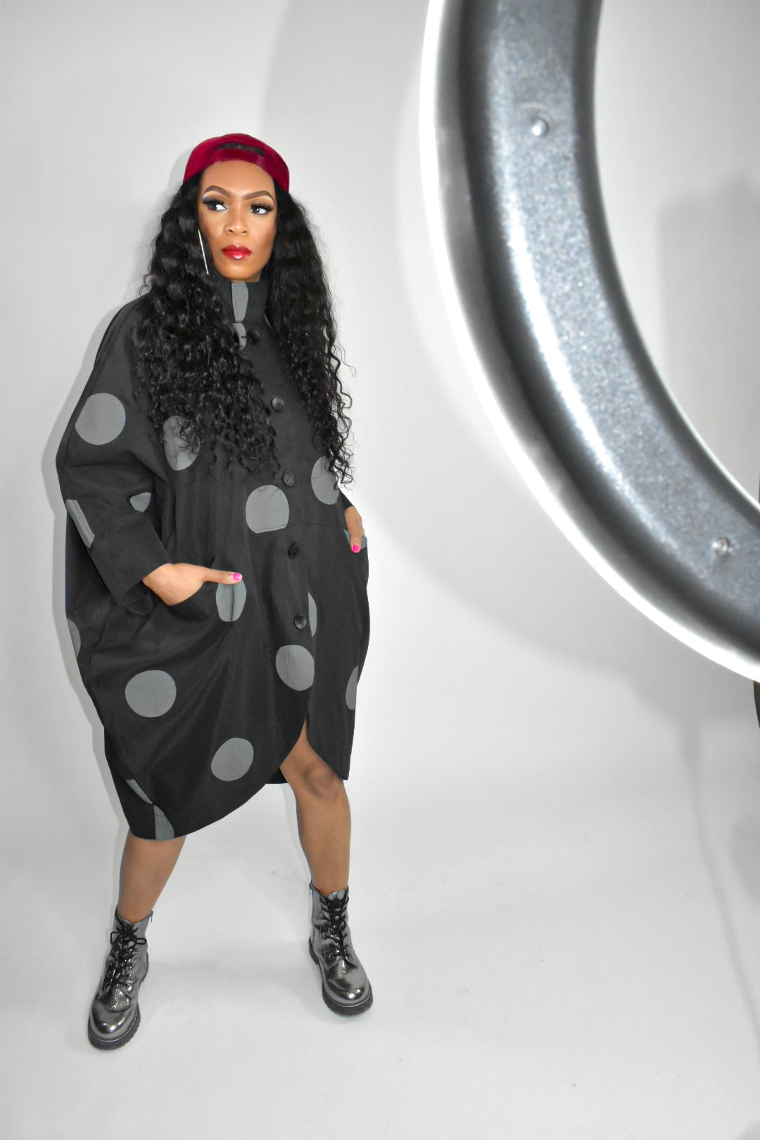 Nora Polka (Big) Dot Jacket/Top