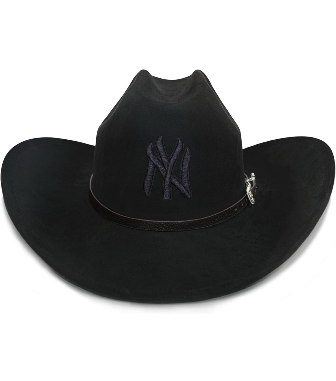 Black on Black NY Cowboy Hat