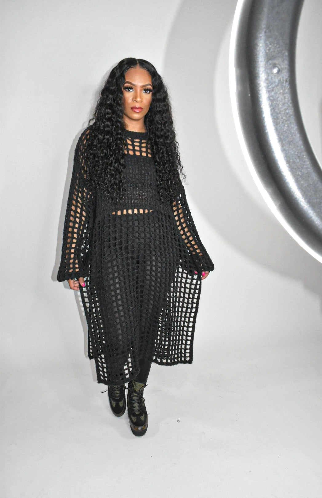 My Net Worth Sweater - Black