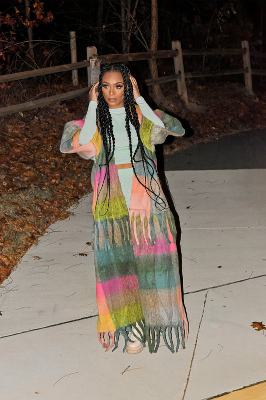 Lexi Color Block Cardigan