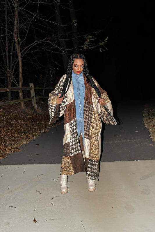 Naomi Patchwork Cardigan