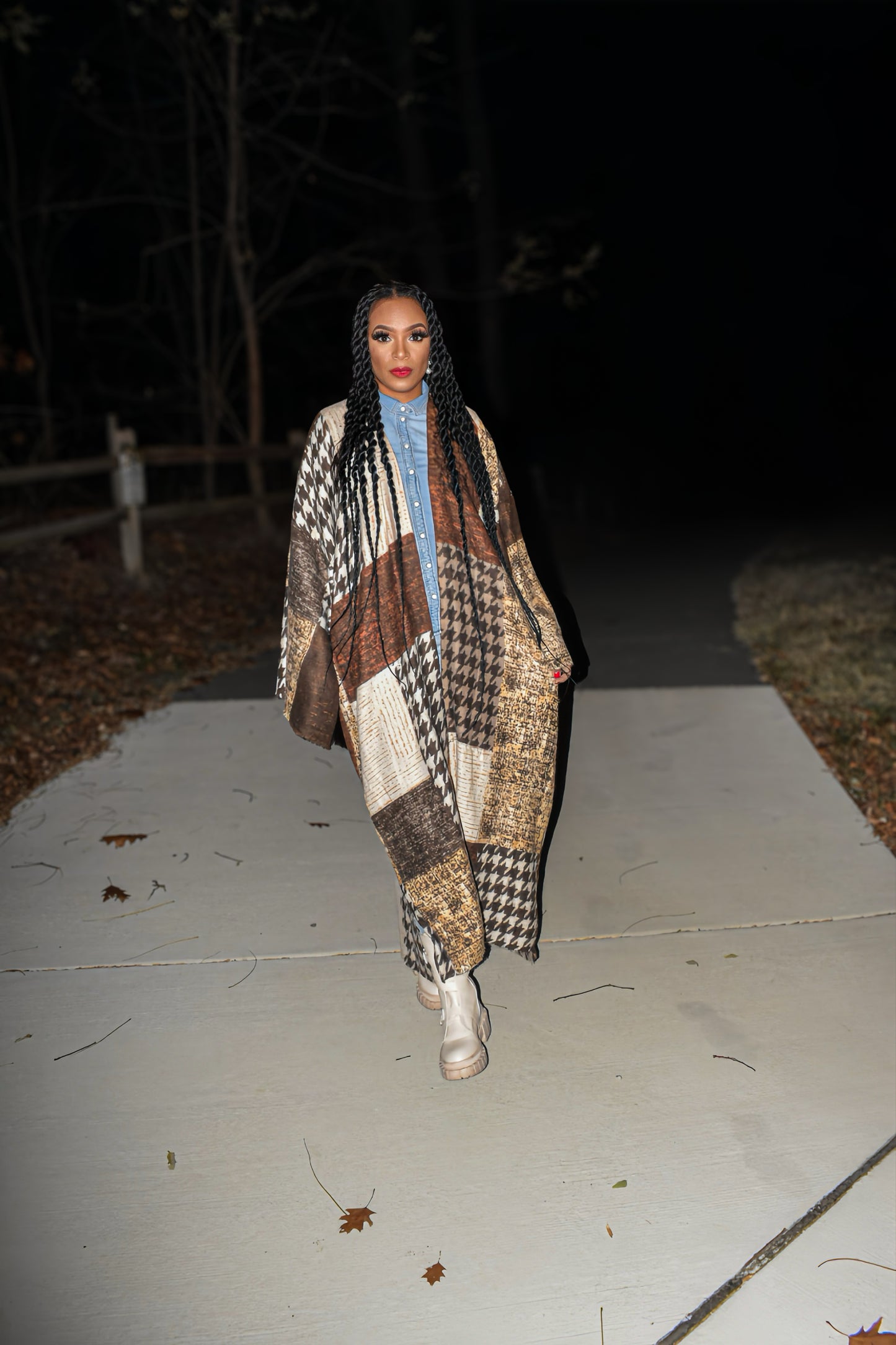 Naomi Patchwork Cardigan