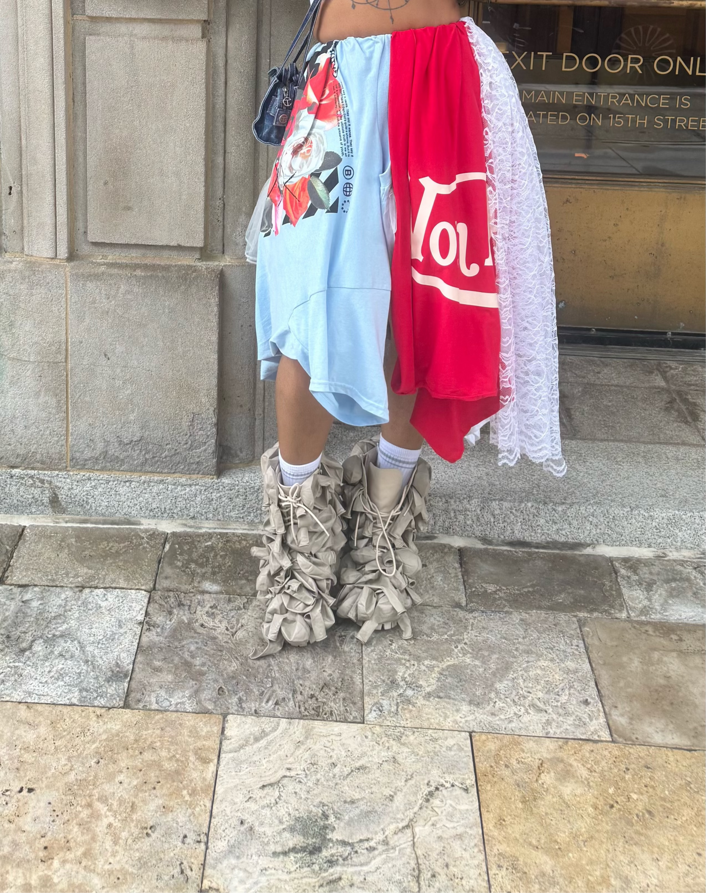 PPN PRJCT Custom T-Shirt Skirt