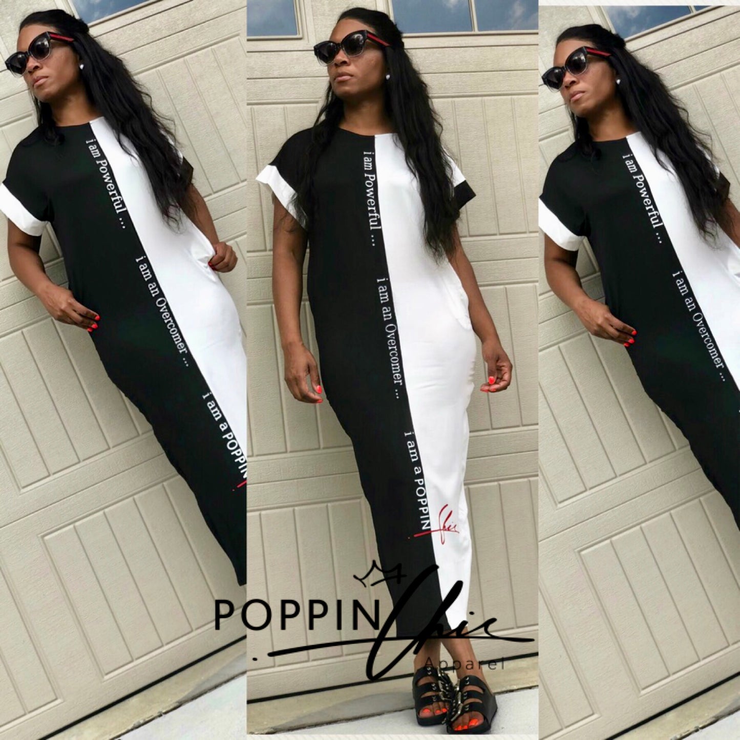 I am POPPIN T-Shirt Maxi