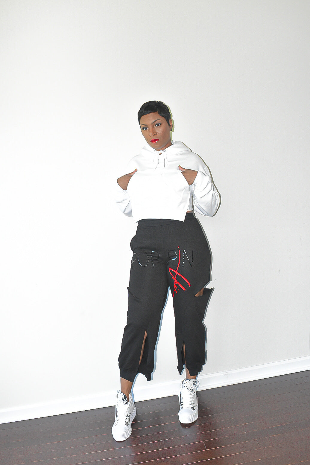 POPPIN My Way Sweatpants (Black)