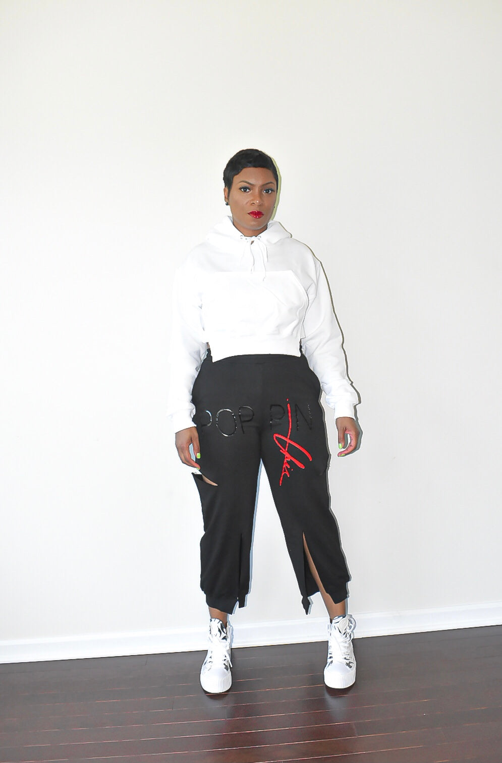 POPPIN My Way Sweatpants (Black)