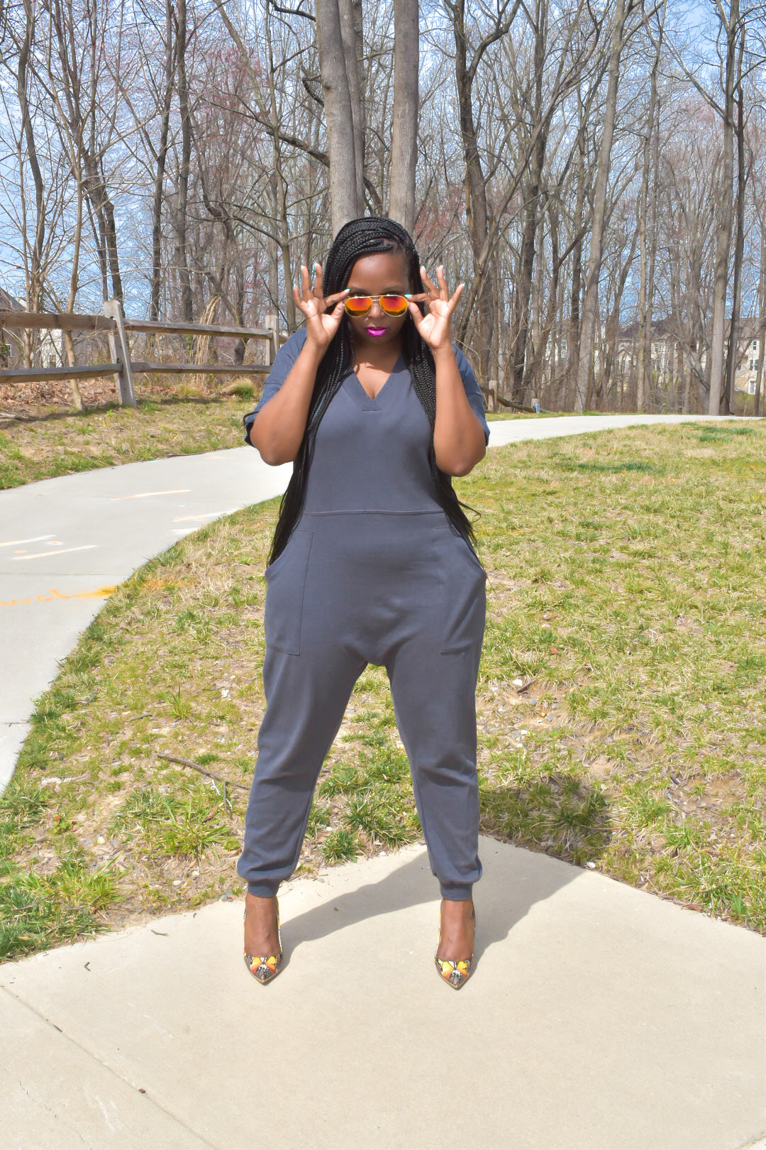 Ash Harem Jumpsuit