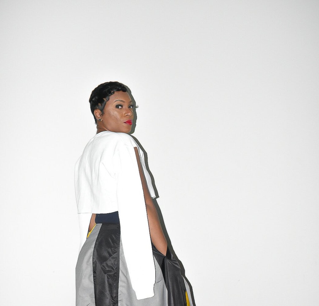 Custom POP Out Cape Sleeved Sweatshirt