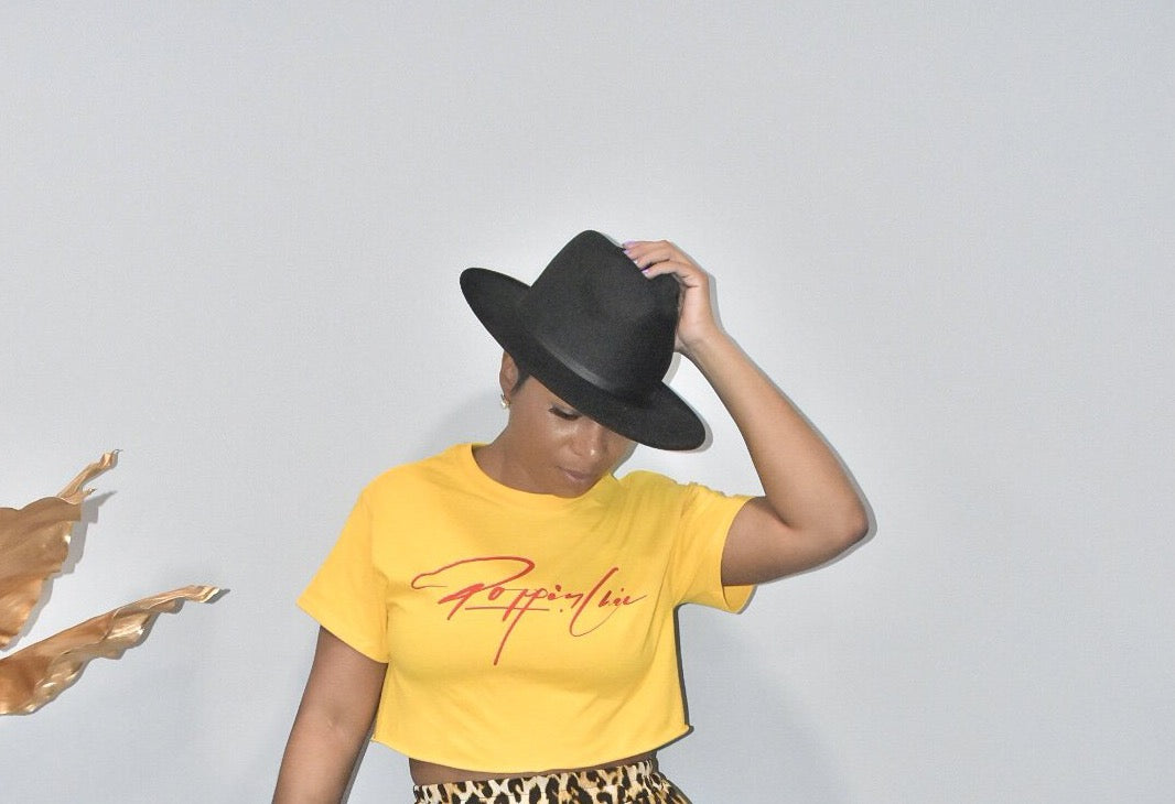 Create Your Own Signature POPPIN Chic Hoodie, Tee, Crewneck or Crop
