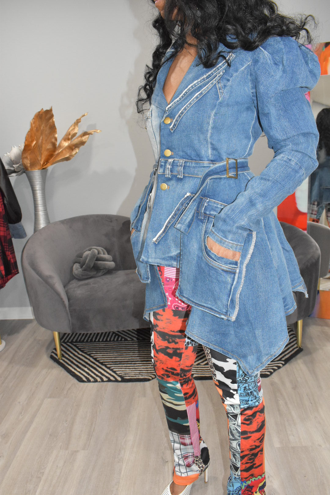 I'm Different Denim Jacket