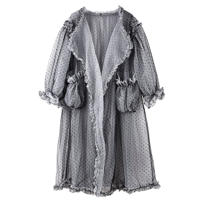 POPPIN Polka Dot Duster (Teal or Black)