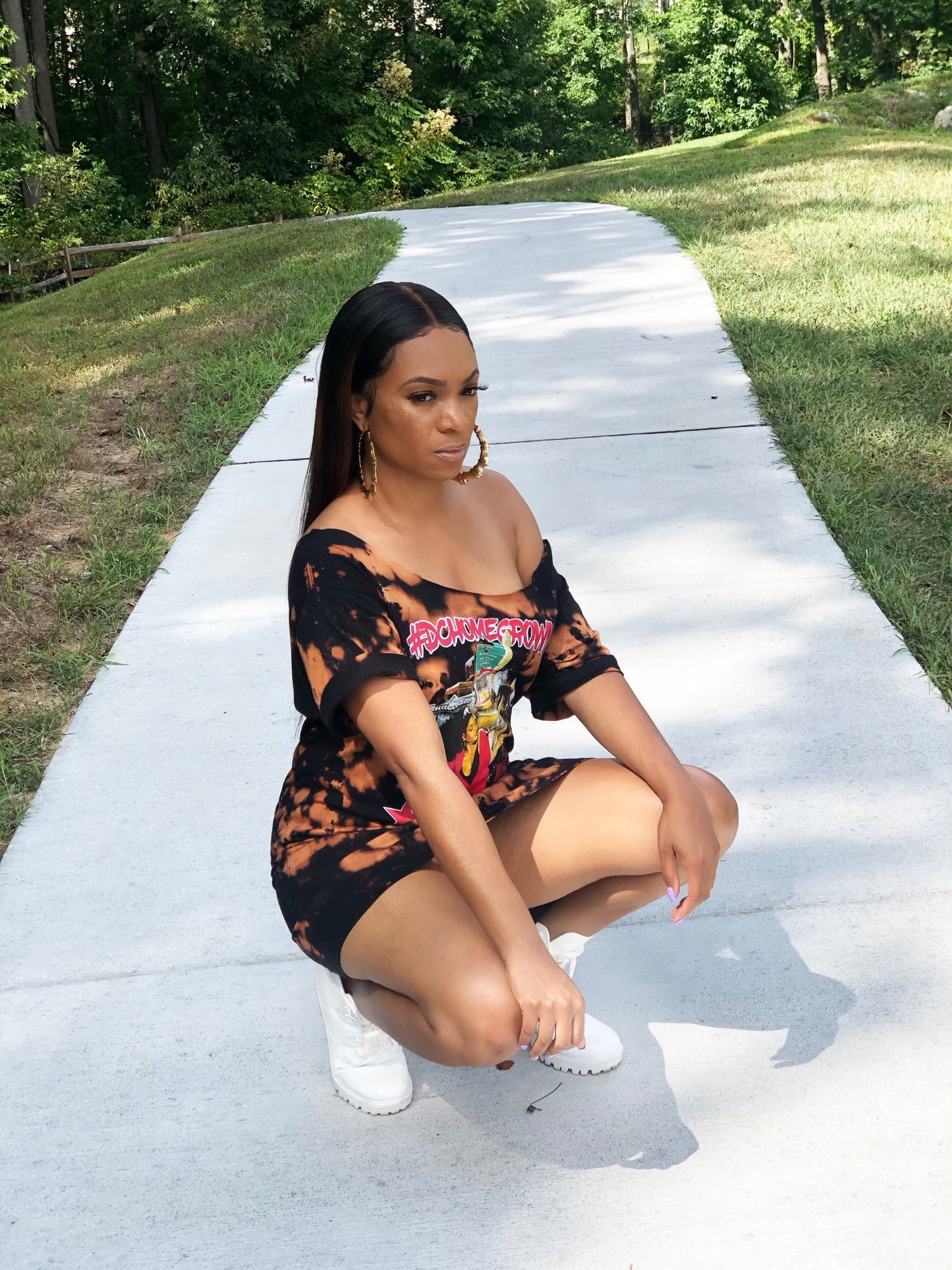 DC Homegrown Bleached T-Shirt Dress