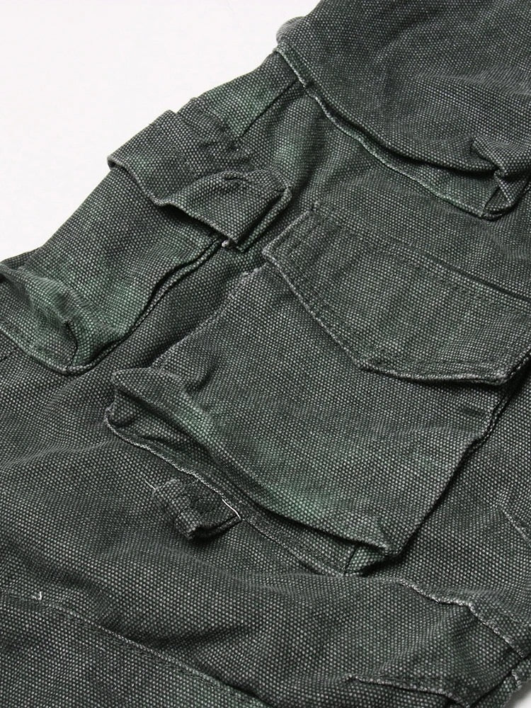 Green Mayo Cargo Jeans