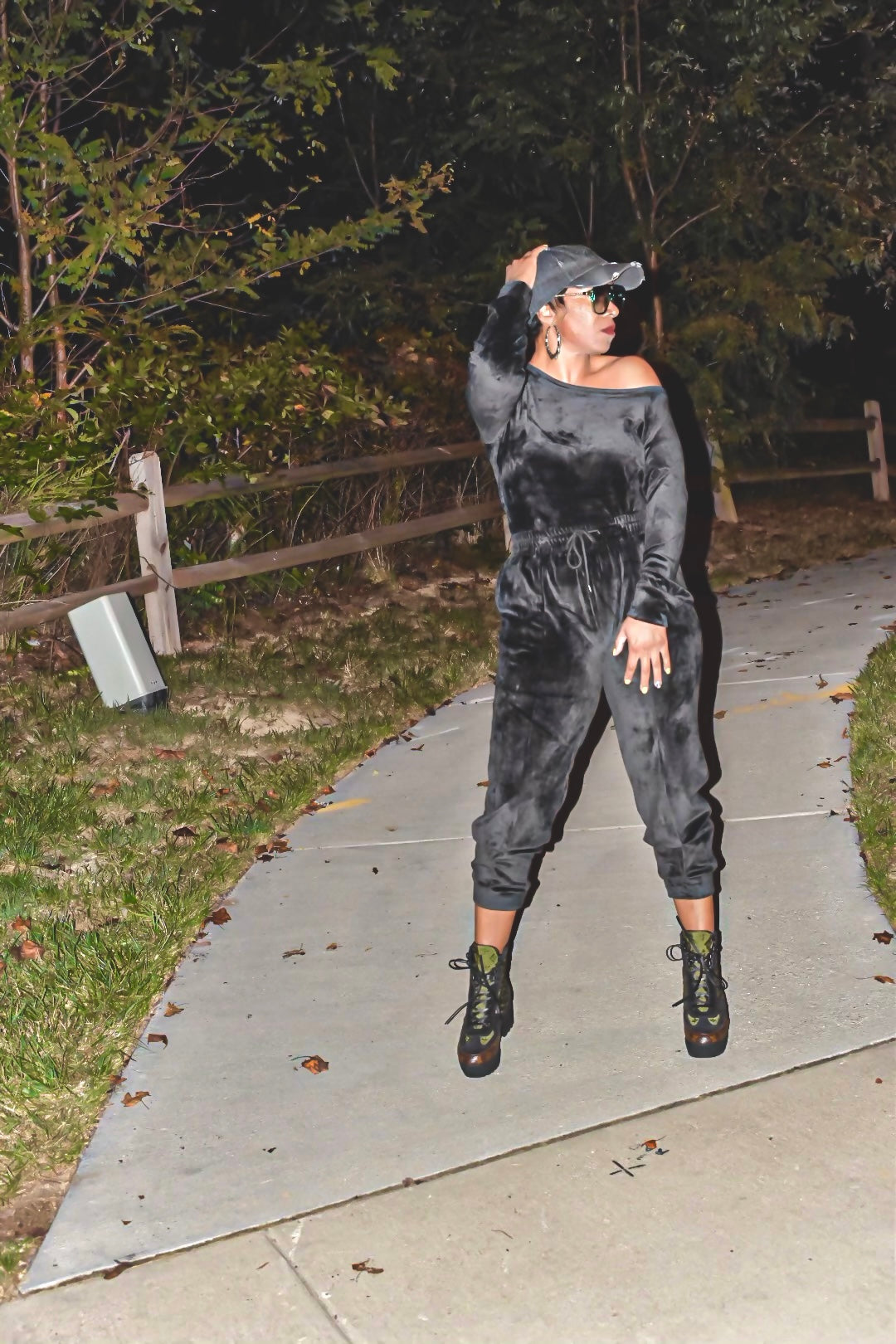Basic Yet Essential | Black Velour Set