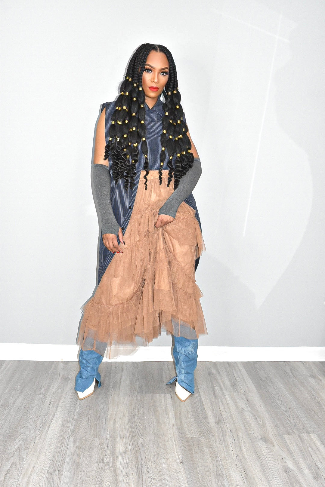 Imani Patchwork Harem Pants (Restocked)