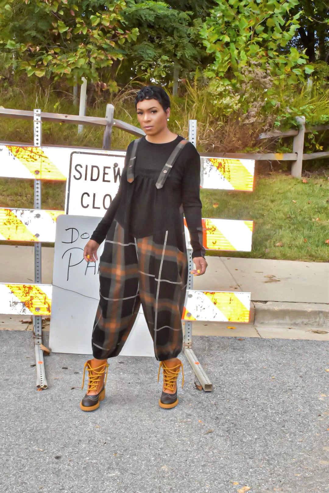 Plaid is Essential | Jumper Set