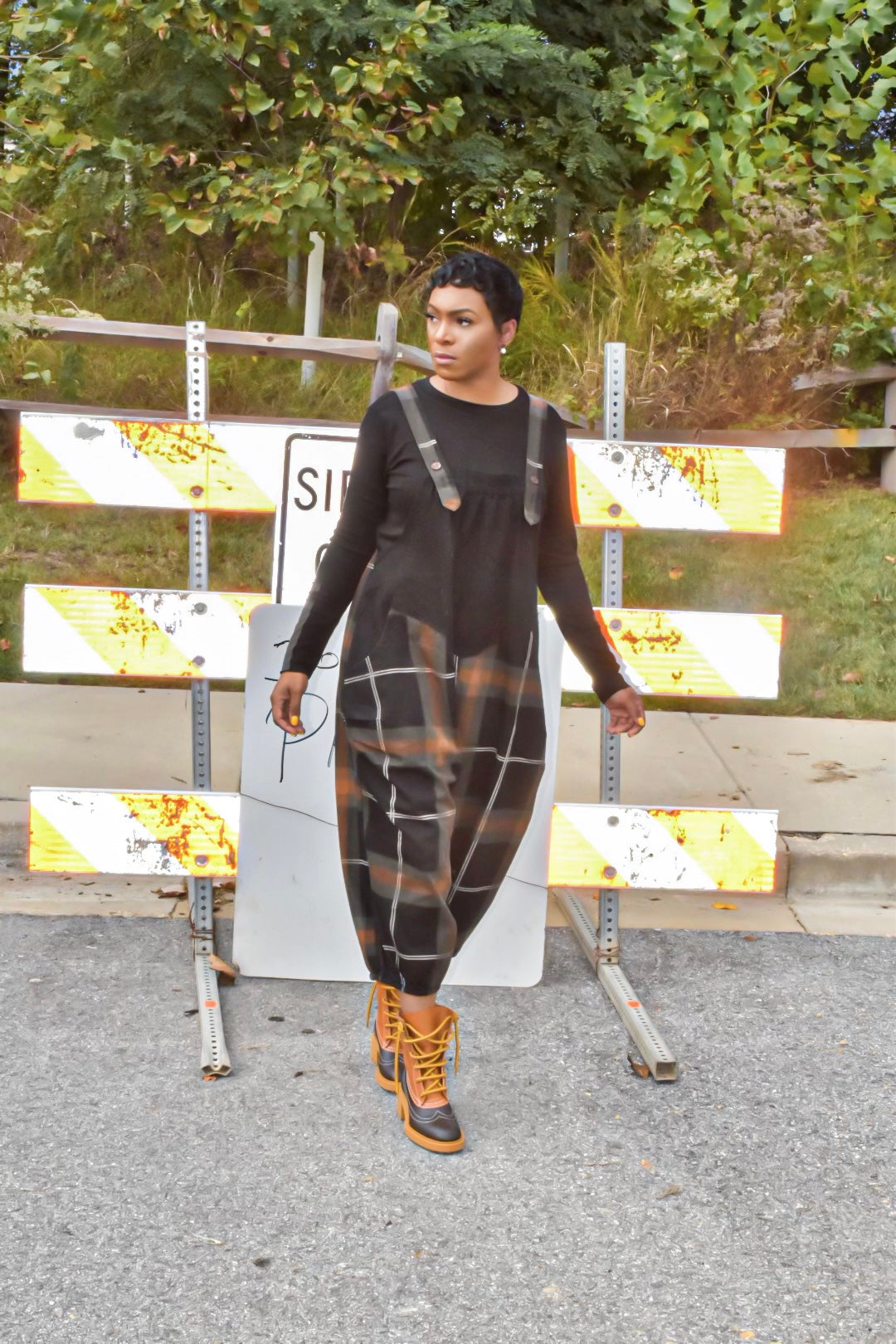 Plaid is Essential | Jumper Set