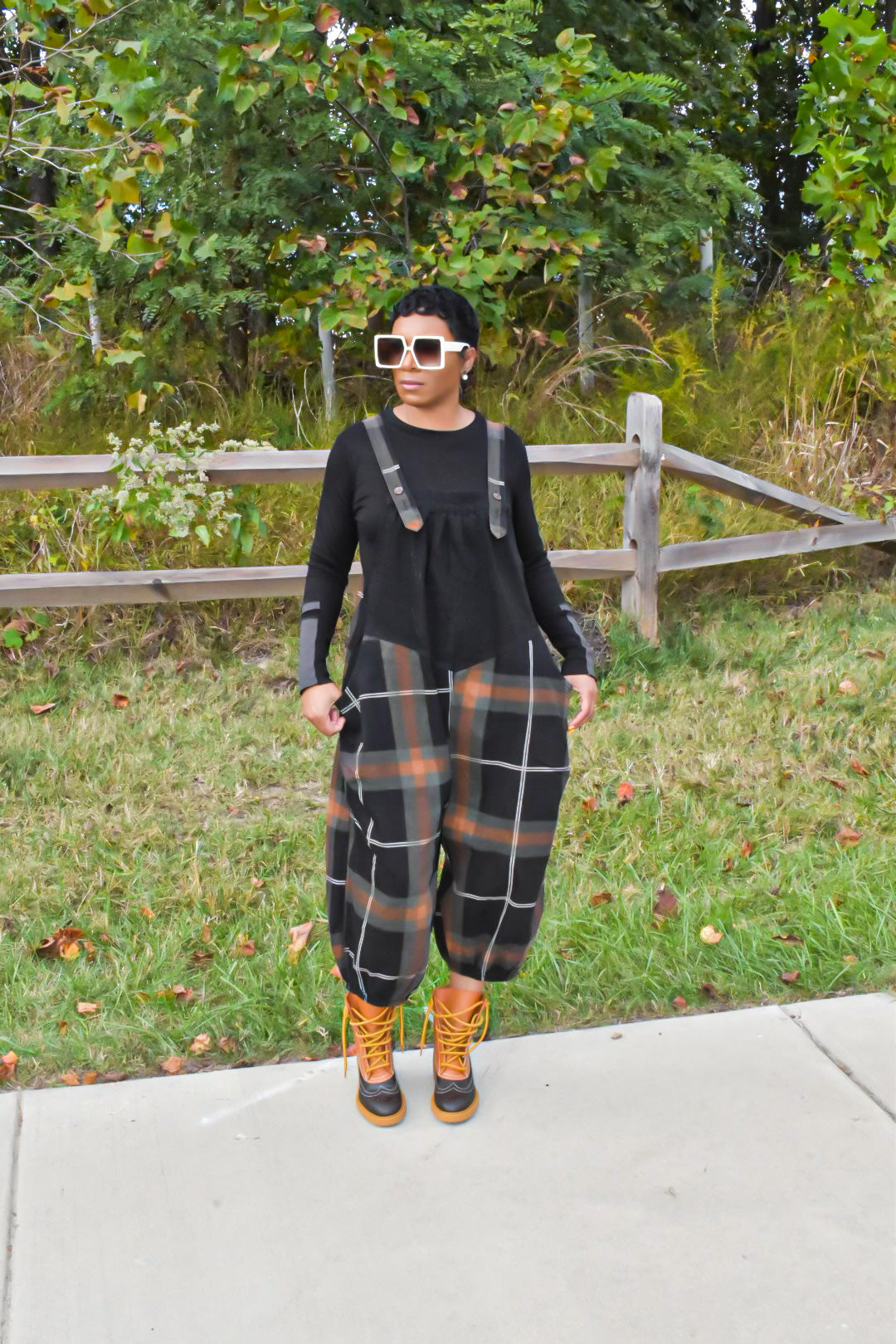 Plaid is Essential | Jumper Set