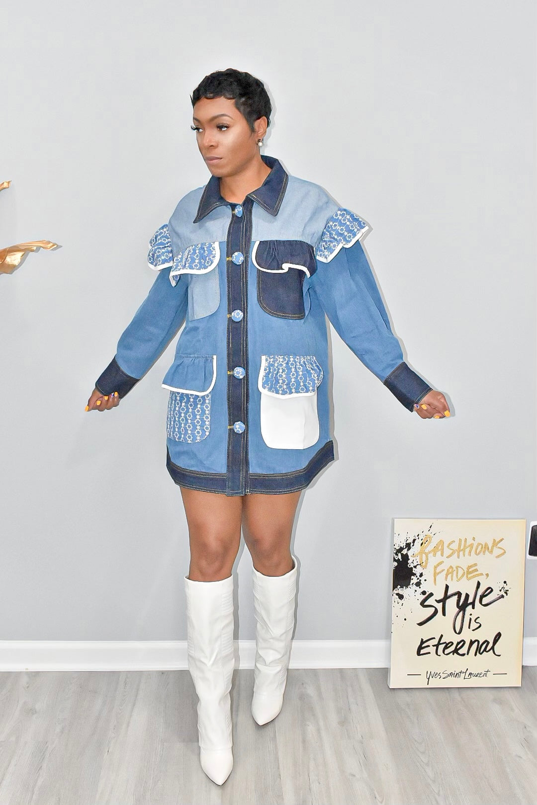 Color Struck Denim | Jacket