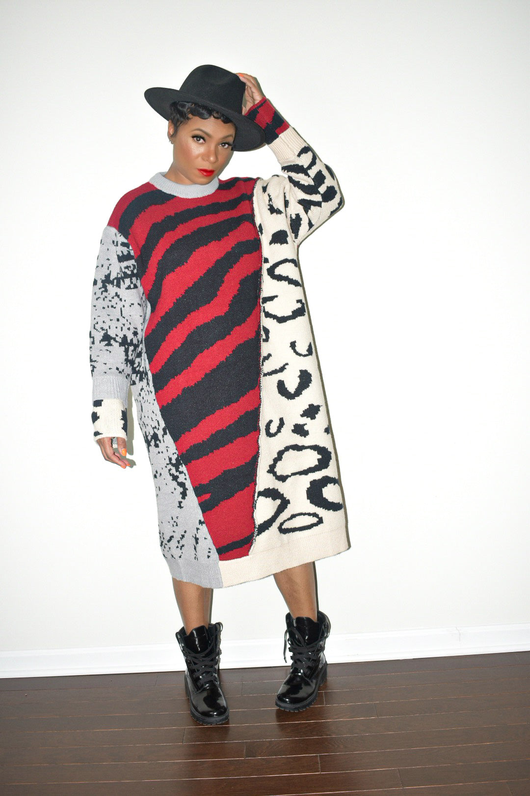 Jungle Sweater Dress