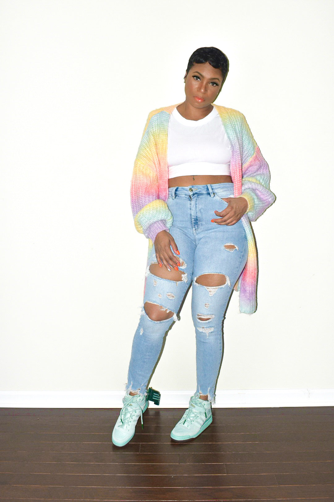 Taste the Rainbow Sweater Cardigan