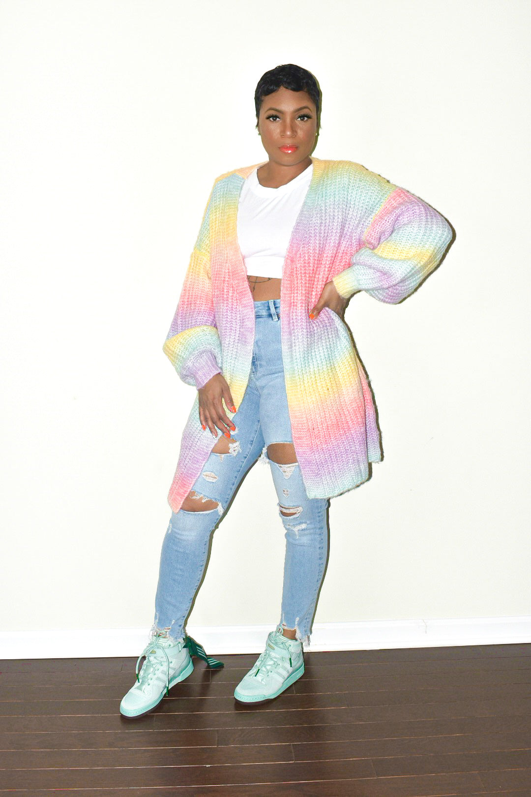 Taste the Rainbow Sweater Cardigan