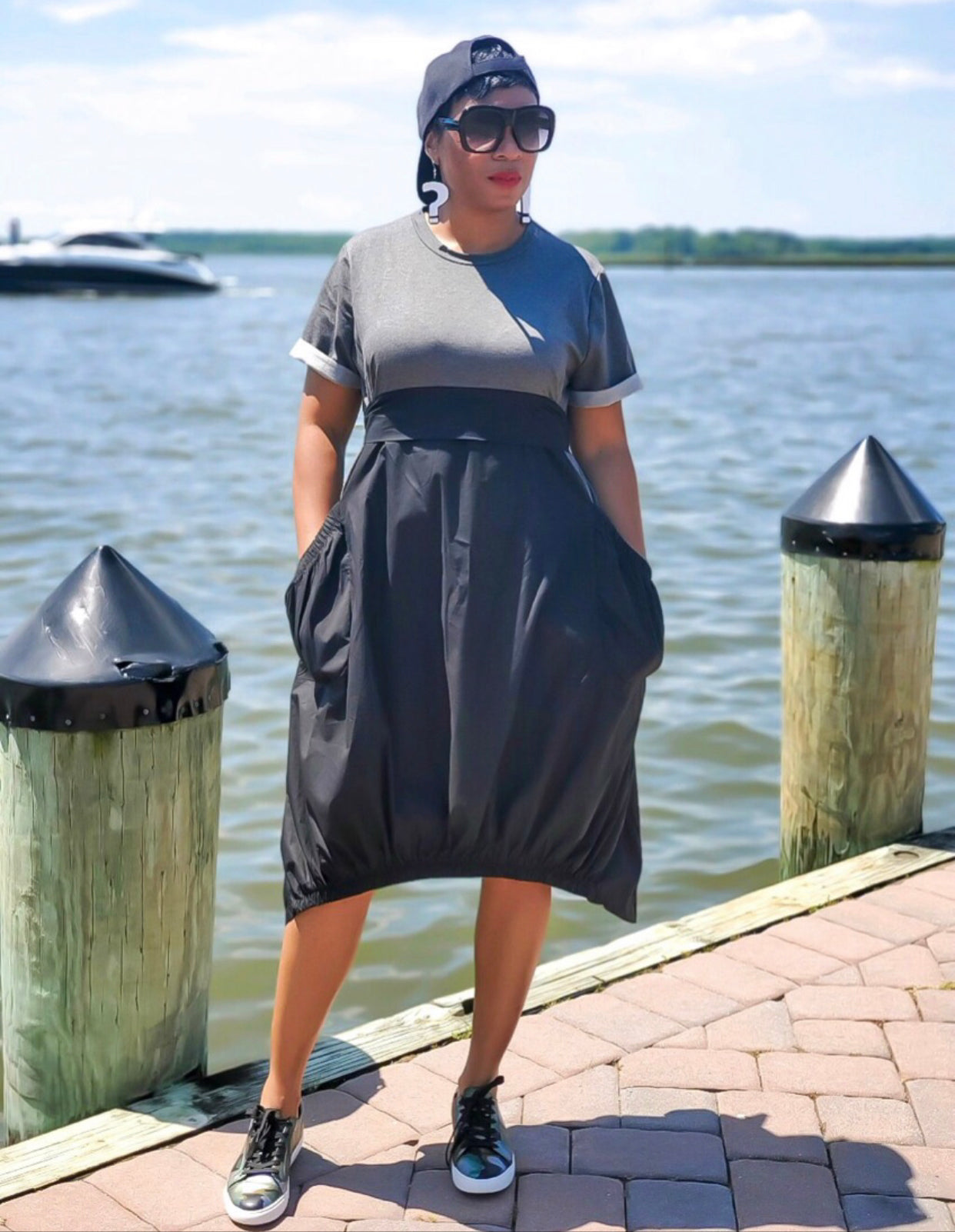 Irregular Loose Fit Dress