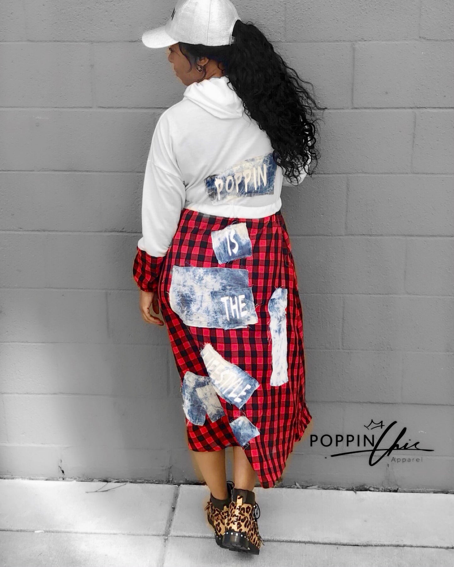 Custom “Plaid is the Pattern” Gingham Dress