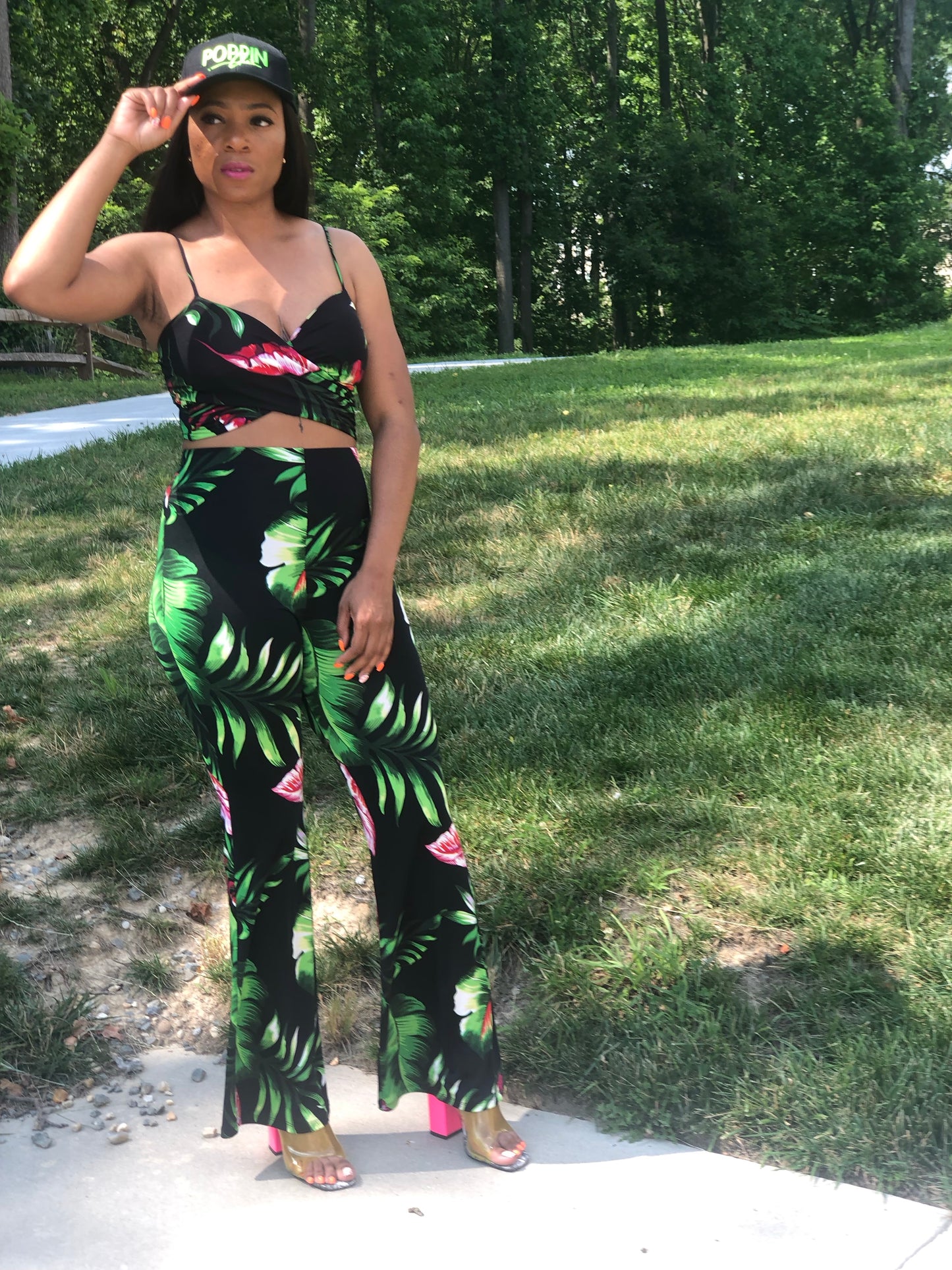 POPPIN in the Safari Two Piece Set