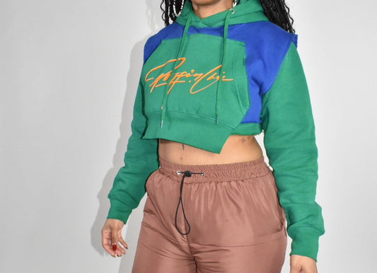 POPPIN 2 in 1 Color Block Hoodie