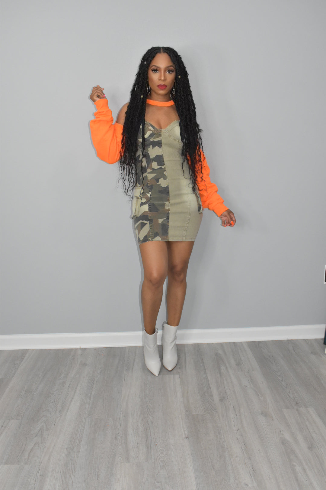 Camoron Cargo | Dress POPPIN Chic Apparel Camoron Cargo | Dress POPPIN Chic Apparel