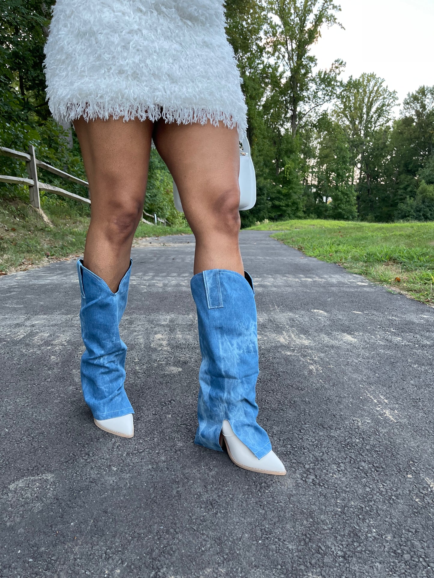 Mac Denim Western Boot