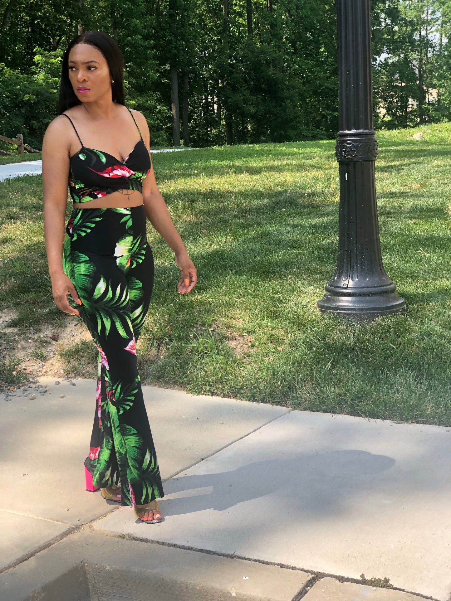 POPPIN in the Safari Two Piece Set