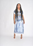 Demi Denim Skirt Set