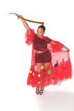 PPN X Me Mix Collab Flower Bloom Tulle Dress (Red)