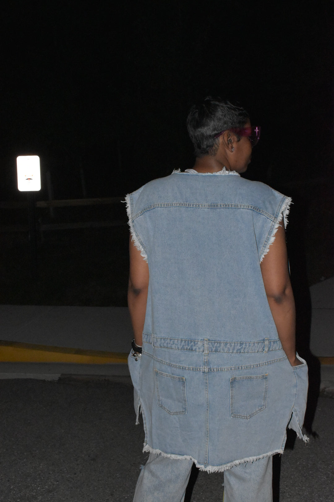 Envy Denim Reconstructed Vest