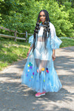 PPN X Me Mix Collab Flower Bloom Tulle Dress (Blue)