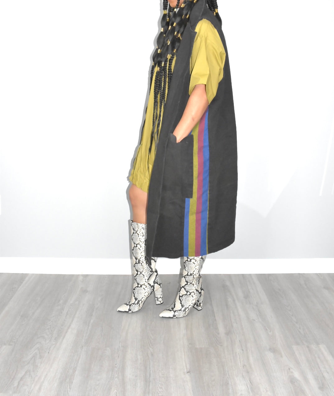 Sheena Oversized Denim Vest