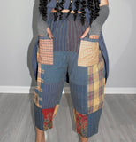 Imani Patchwork Harem Pants (Restocked)