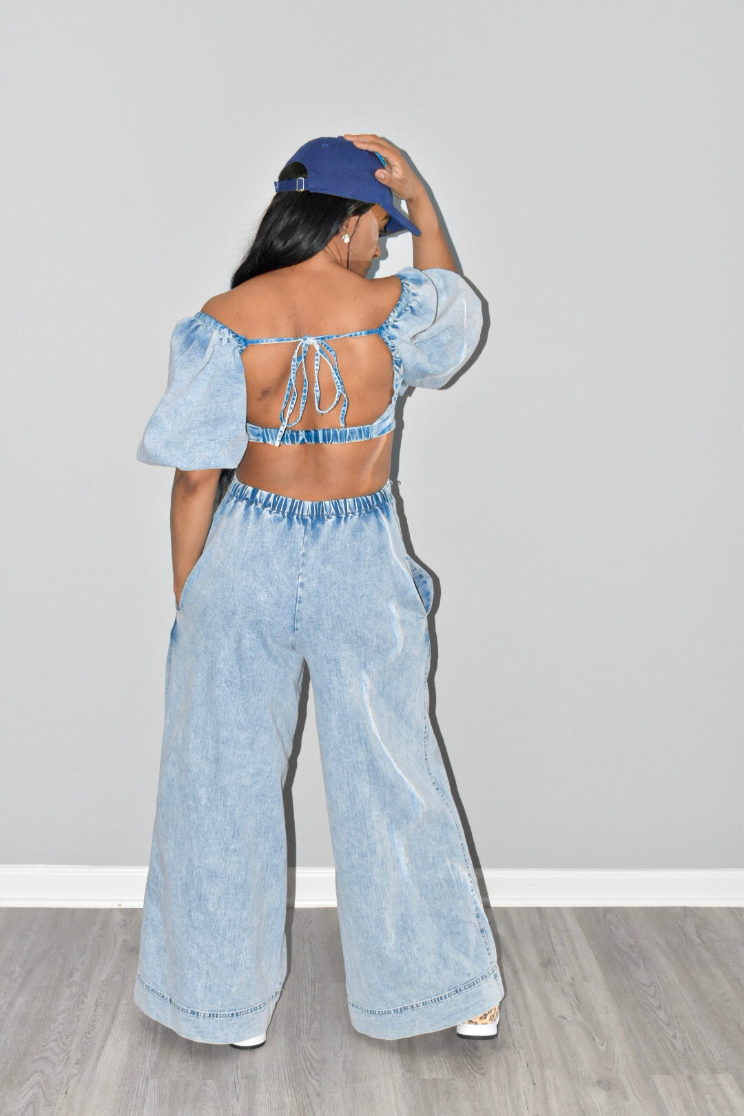 Irie Denim Backless Jumper