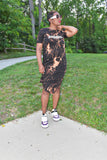 Bleached POPPIN Period T-shirt Dress