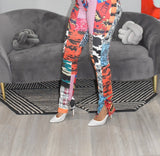 POPPIN Patchwork Pants