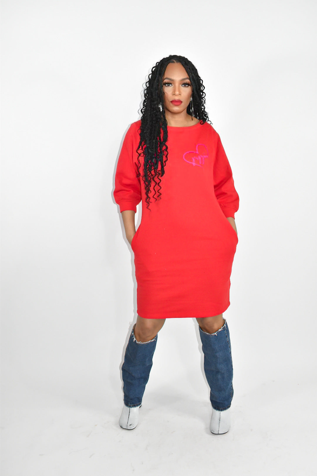 POPPIN with LOVE Sweat Dress