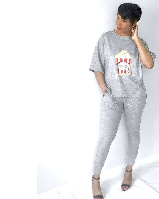 POPPIN Popcorn Sweat Set